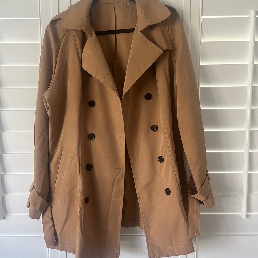 Tan Trench Coat
